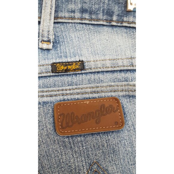 Wrangler 47MWZ Jeans Mens 40/31 Advanced Comfort Regular Fit Jeans Distressed - Picture 6 of 8